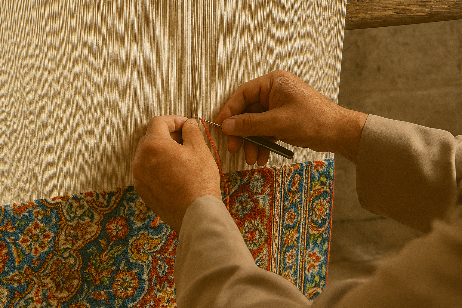 Master Weaver in Qom
