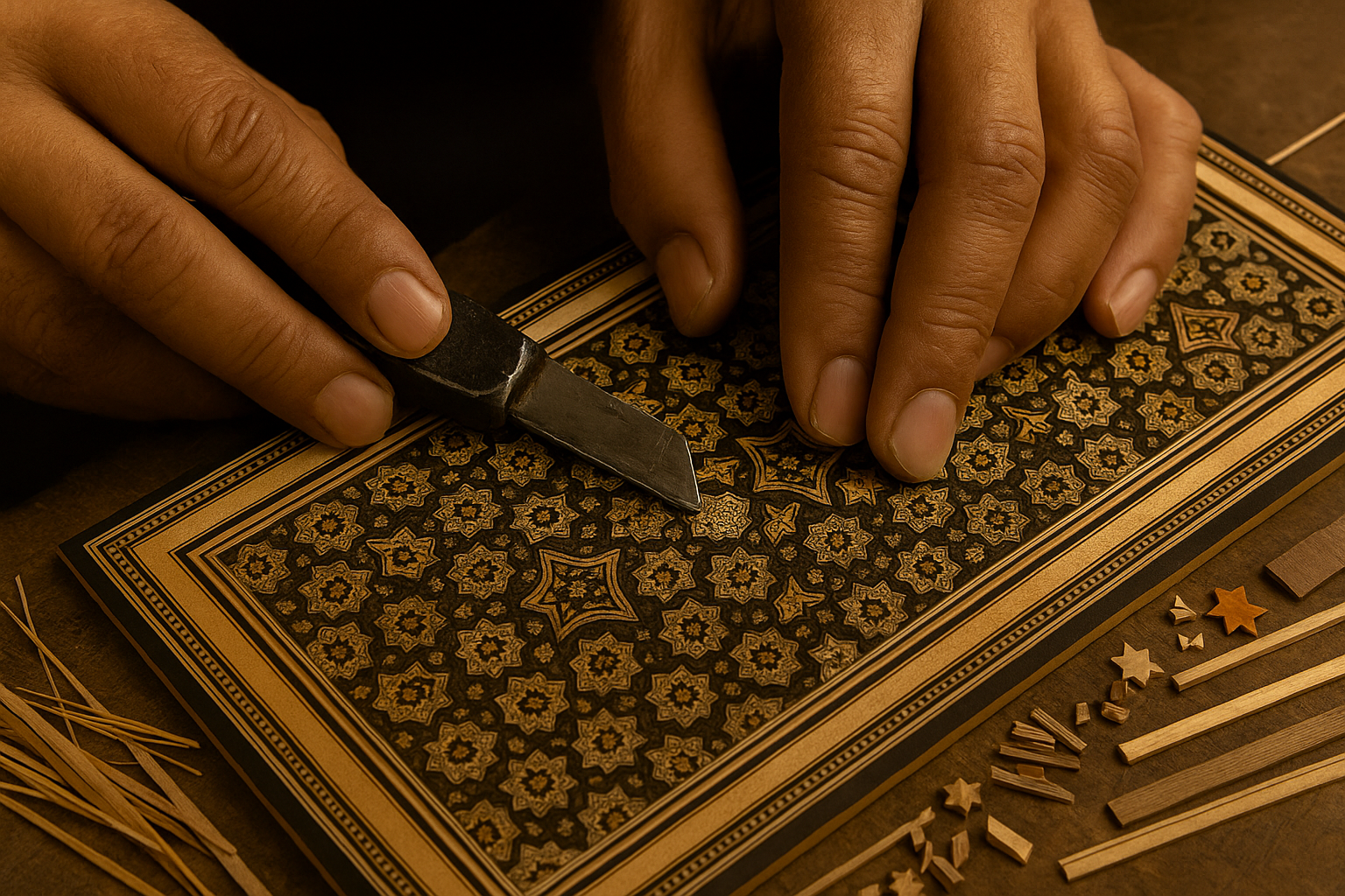 Khatam Box Process